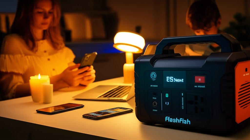 Estación de Energía Portátil FlashFish E200 – ¡Tu solución para apagones y aventuras!